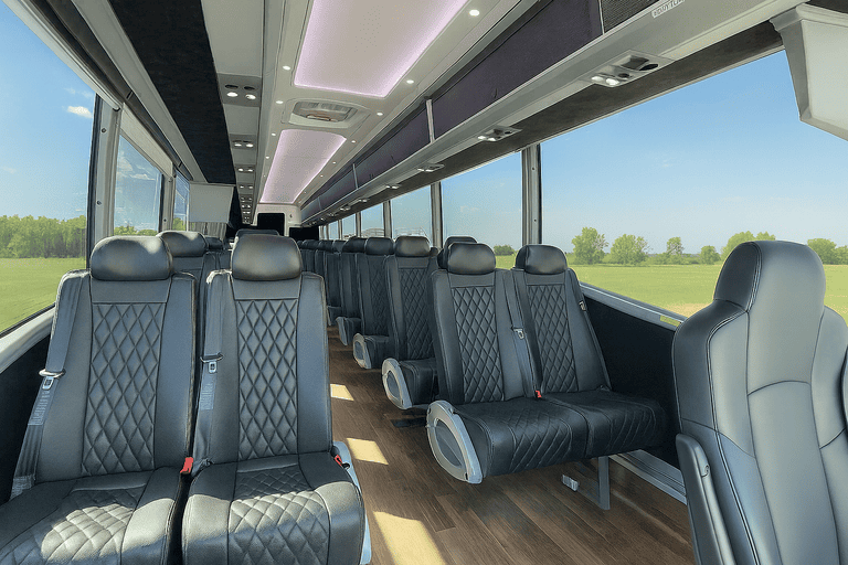 coach bus in Pasadena