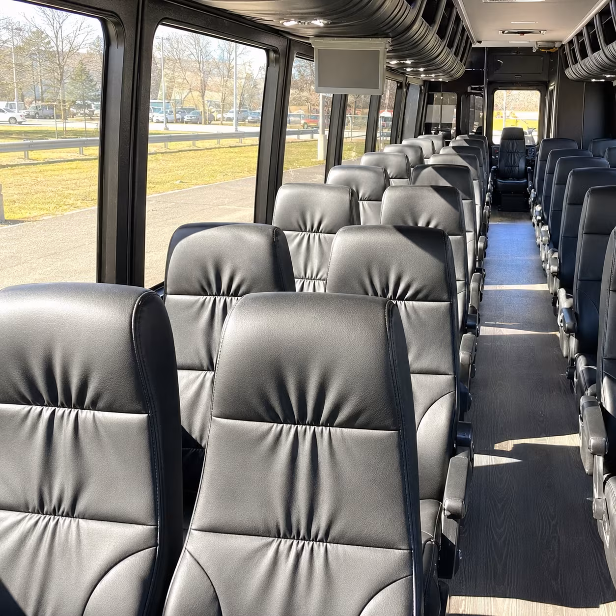 charter buses for large pasadena wedding guest lists