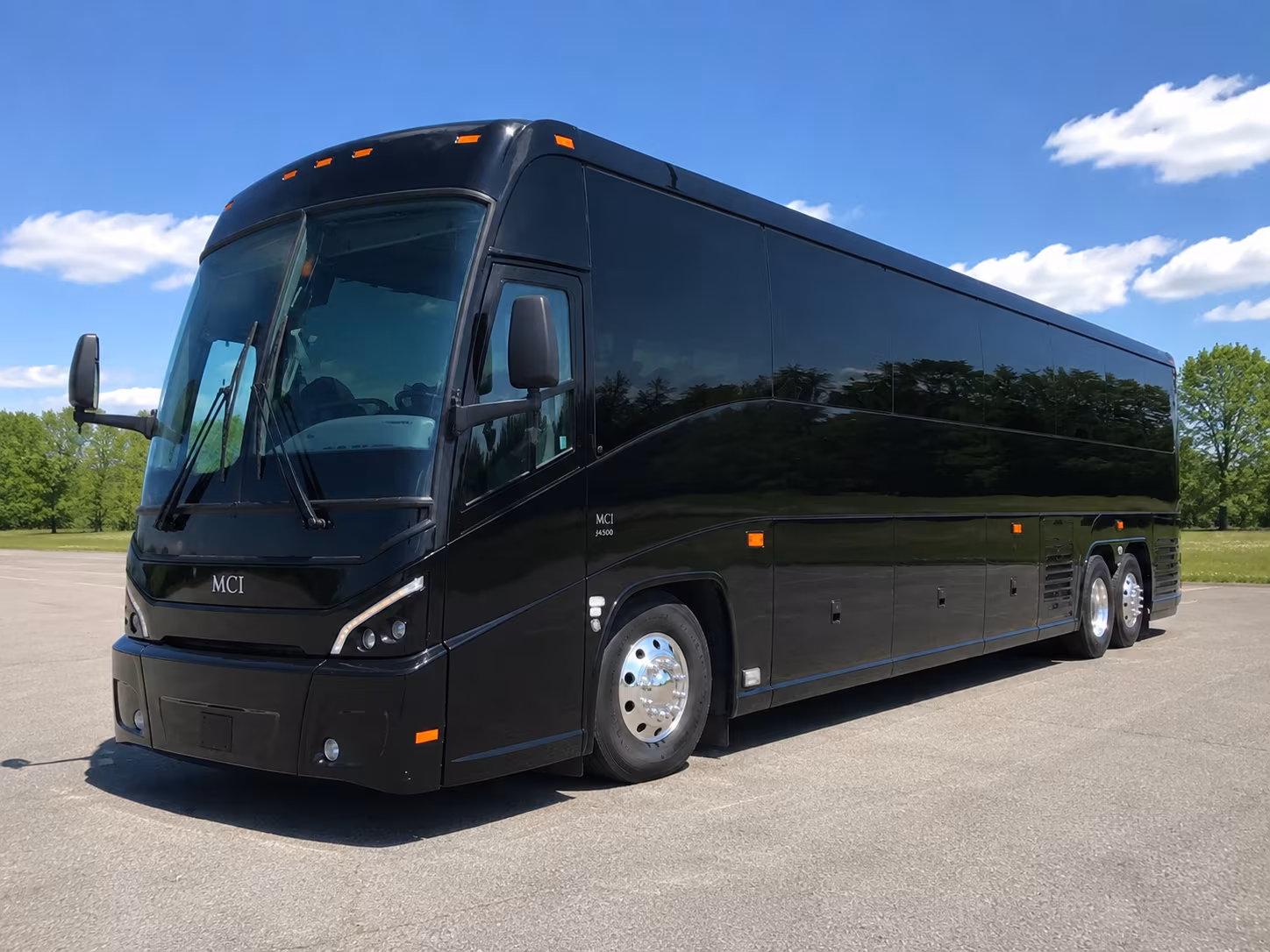 pasadena 56 passenger charter bus
