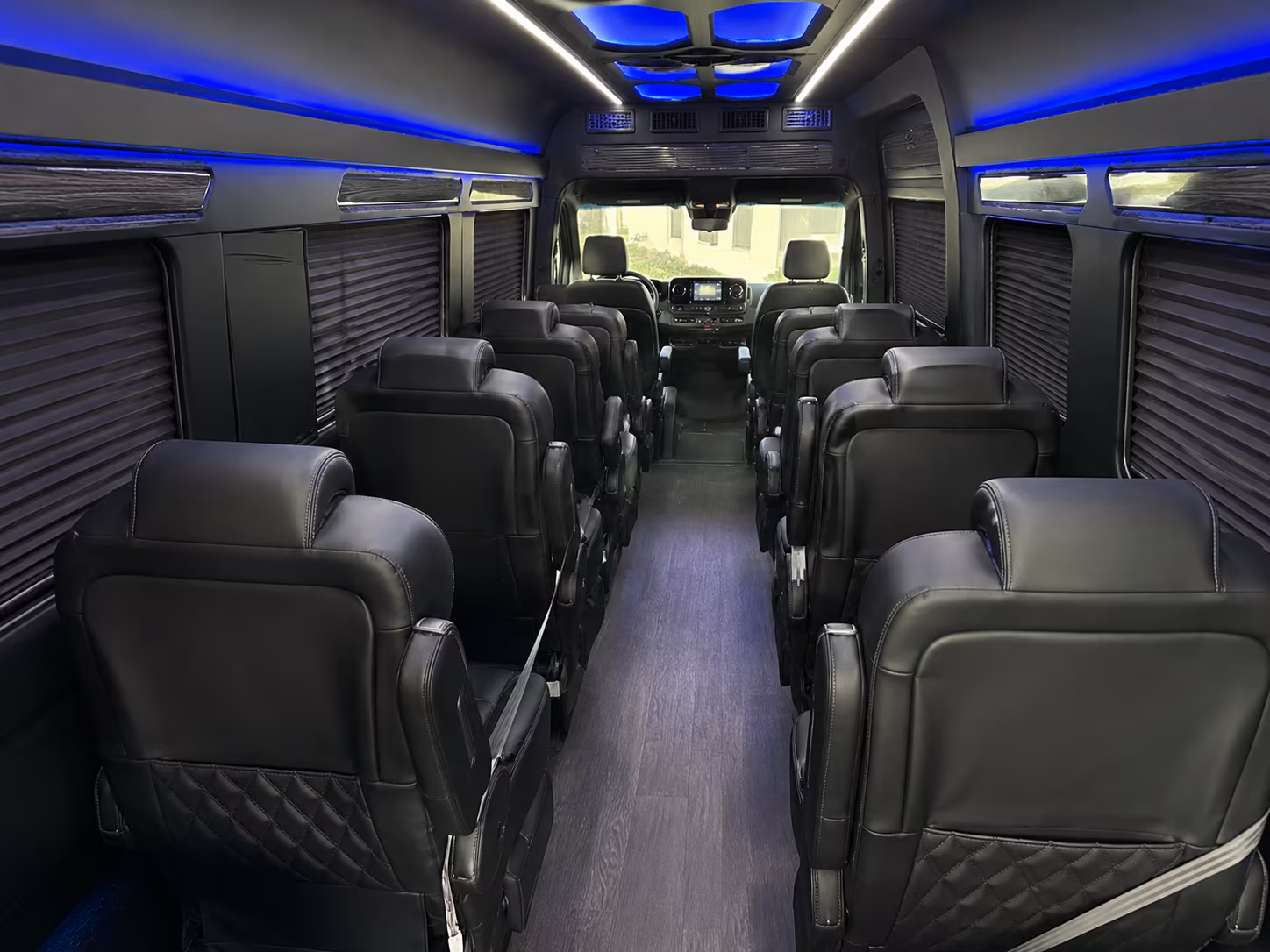 pasadena airport transportation onboard seating