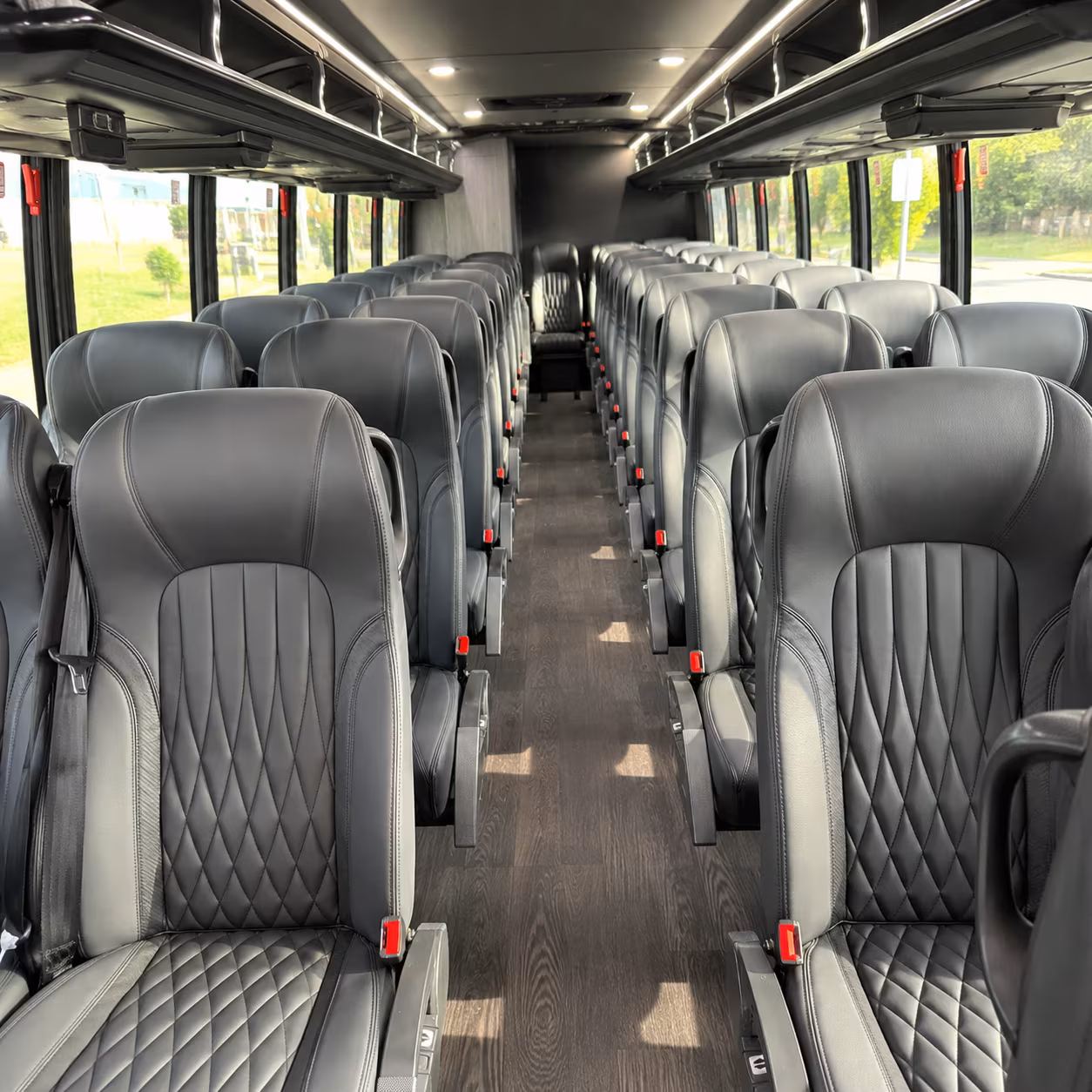 pasadena long distance transportation onboard seating