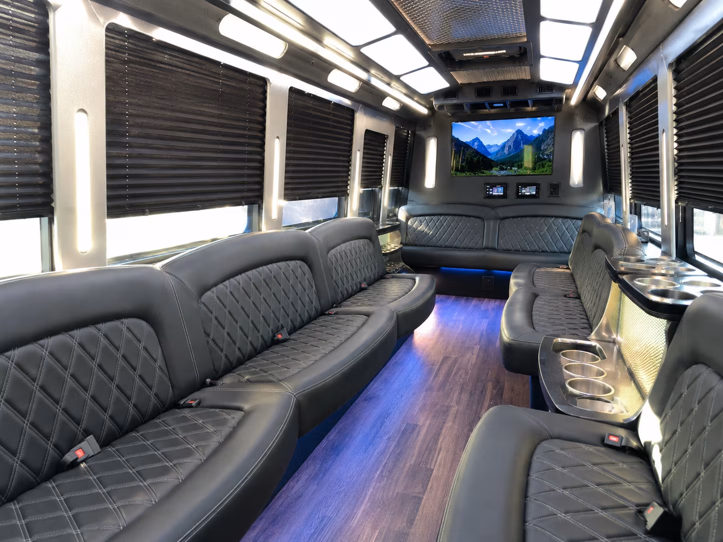 pasadena night out party bus rental