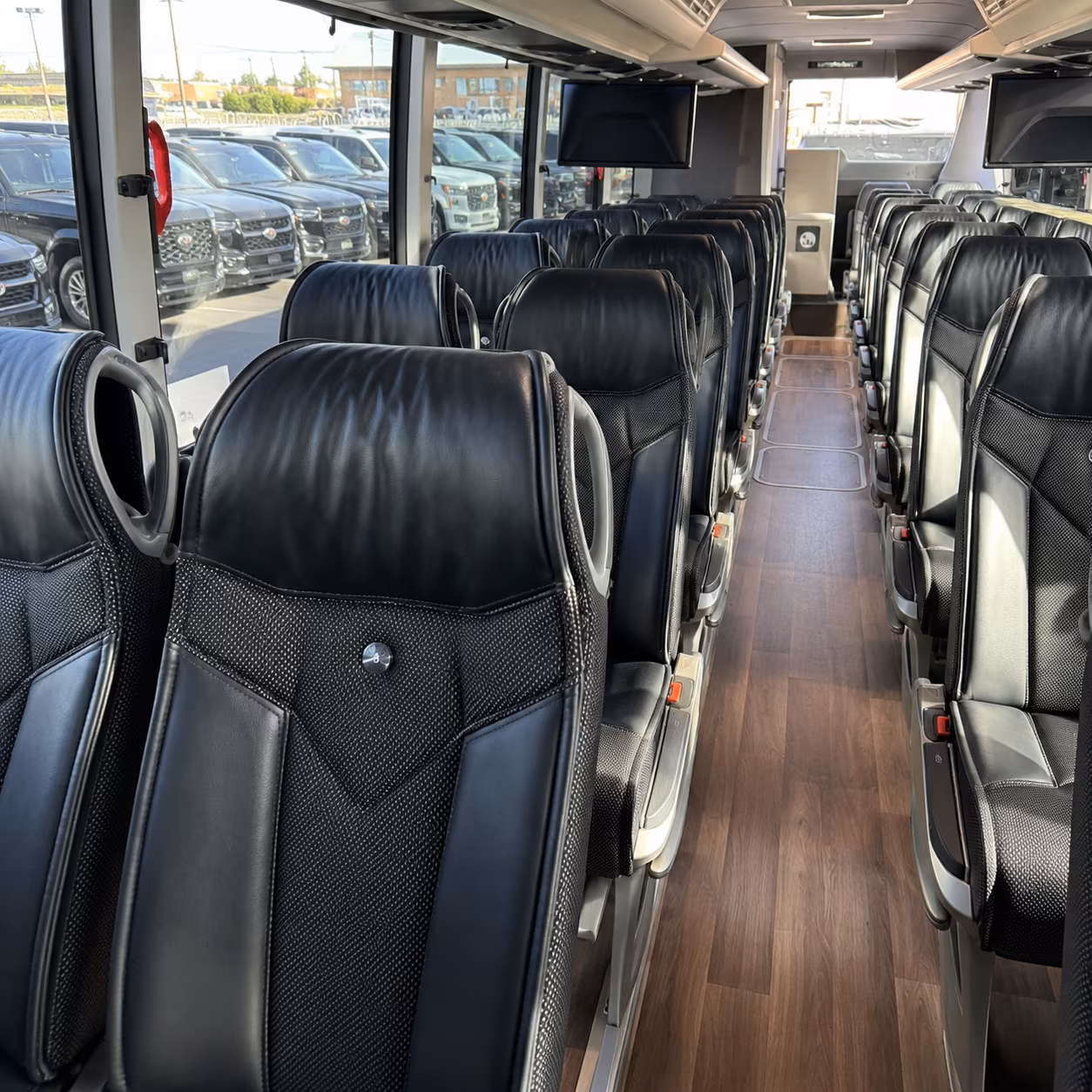 pasadena private event transportation onboard seating