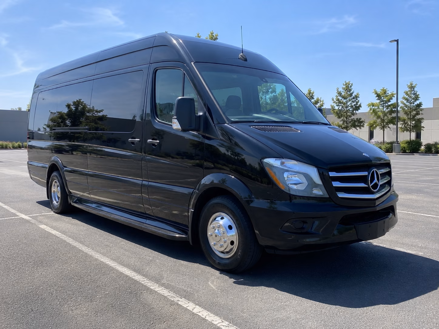 pasadena sprinter van with driver