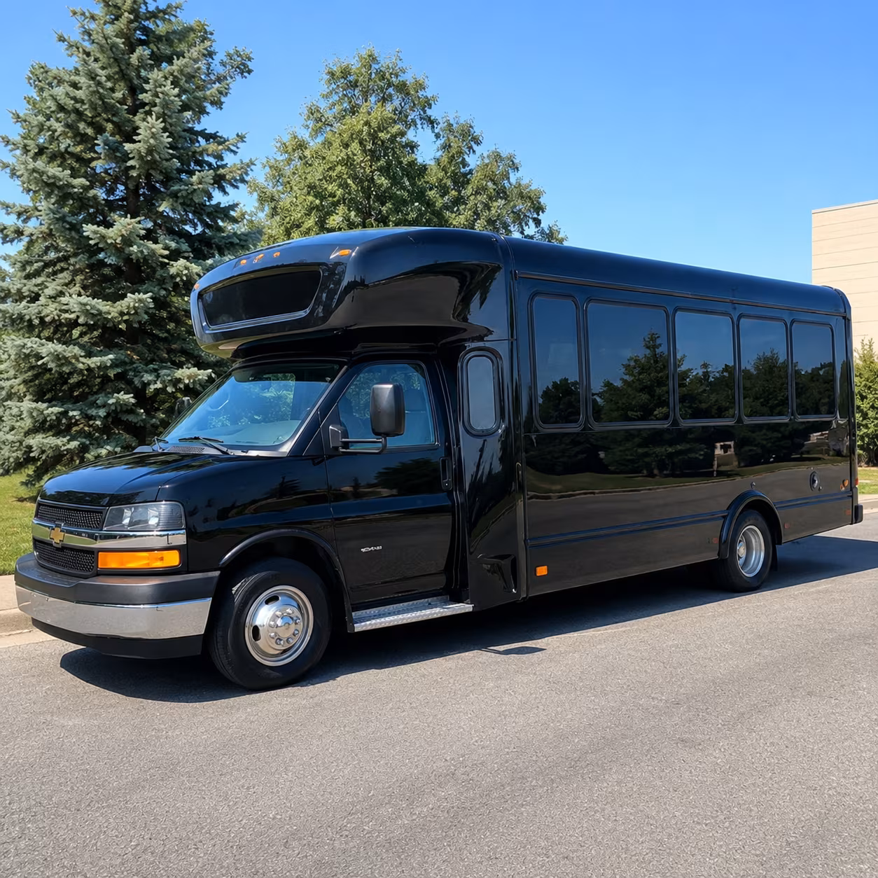 pasadena wedding party bus rental