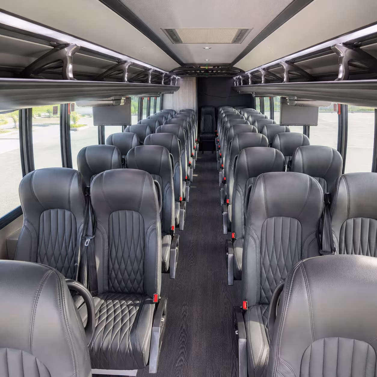 pasadena wedding transportation onboard seating
